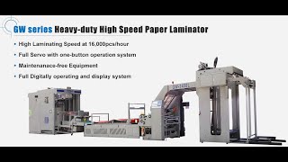 Intelligent High Speed Flute Laminator Flip Flop Stacker | Automatic Flute Laminator Machine