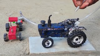 How To Make Water pump tractor with washing | diy tractor science project ||Part- 07 || @Hacks Point