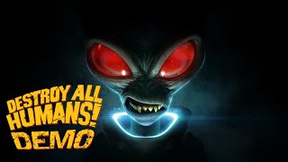 First Look at Destroy All Humans! Demo w/ Face Cam