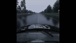 Over 400kmh in the Rain with 1500hp Nissan GT R