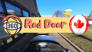 360*  прогулка на машине в  Red Deer