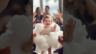 Adorable baby fashion show #babies #cute #fashion #Runway #AI #kawaii #fyp #viral #cats #tiktokviral