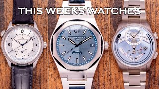 This Weeks Watches - GP Laureato, JLC Master Geographic, CW Bel Canto, Seiko SARB033 & More [EP165]