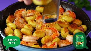 Tasty Garlic Shrimp With Skillet Gnocchi | Olivieri®