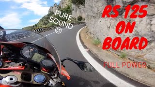 Aprilia RS 125 ON BOARD | 2-STROKE | PURE SOUND | FULL POWER