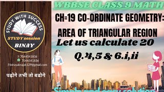 let us calculate 20/coordinate geometry/Wb math class9 ch 20