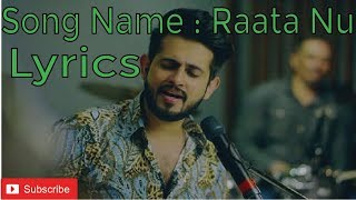 Sarmad Qadeer - Raata Nu lyrics- Official Video - SQ SESSIONS 2019.