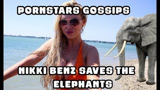 Nikki Benz saves the elephants