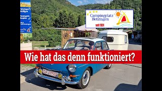 VW Typ 3 - Treffen auf dem Campingplatz Hetzingen in Nideggen Eifel NRW