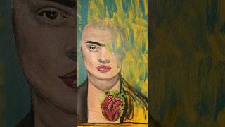 Frida Kahlo #art #painting #fyp #viral #viralart #shorts #sub #art #artshorts#viralshorts #painting