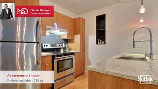 Appartement À louer - 5 Pièces - Mercier/Hochelaga-Maisonneuve - 1 600 $/mois