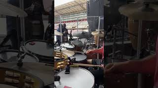 Drum Sound Check Jotan Afanador Estadio Nacional Perú Romeo Santos show #romeosantos #peru #jotan