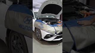 Hyundai Elantra hybrid, First check up F.F.S