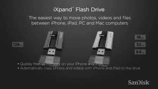 SanDisk® iXpand™ Flash Drive for iPhone and iPad