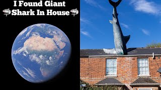 I Found Giant 🦈 Shark In House 🦈 On Google Earth & Map