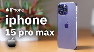 Unveiling the iPhone 15 Pro Max: A Technological Marvel