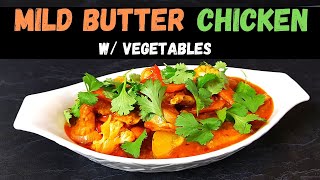 HOW TO COOK BUTTER CHICKEN/USING CHICKEN TONIGHT COOKING SAUCE/Mum'sHob