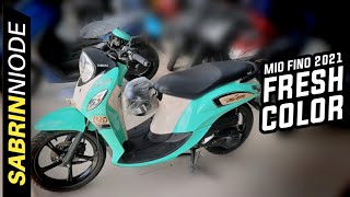 Yamaha Fino Sporty 2021 Warna Hijau Tosca