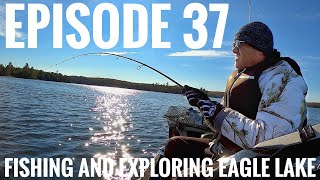 Episode 37 - Fishing and Exploring Eagle Lake (Pike, Bass and Sea Doo Crash)