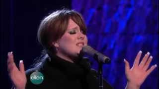 Adele - Chasing Pavements on The Ellen DeGeneres Show (10 Dec. 2008)