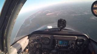 Beechcraft T-34 Mentor - Flying over Florida