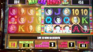 Munsters Family Portrait free spins slot bonus ~ Incredible Technologies