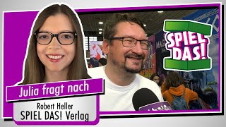 SPIEL DAS! Verlag - Robert Heller im Inteview auf der SPIEL DOCH! Dortmund 2024 - Spiel doch mal!