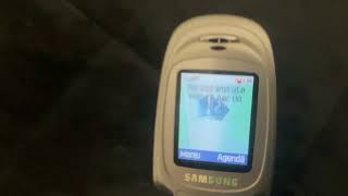 Samsung SGH-X640 - Battery Low