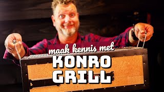 Dé BBQ hit uit Japan! Hier is de KONRO Grill!