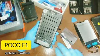 focophone f1 LCD screen replacement, cost? ||opening guide ||