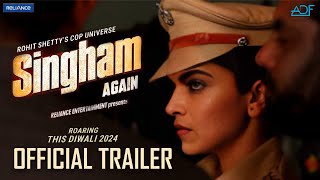 Singham Again -Trailer | Ajay Devgn , Deepika Padukone |Tiger Shroff | Arjun kapoor | Diwali 2024