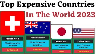 Most Expensive Countries In The World | Expensive Countries For Living in 2023