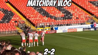 United hold Luton to a draw ! | Dundee United vs Luton Town Matchday Vlog | pre season friendly