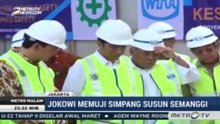 Presiden Apresiasi Kemajuan Proyek Simpang Susun Semanggi