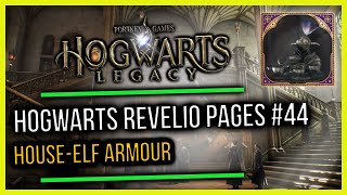 Hogwarts Castle Field Guide Revelio Pages #44 House-Elf Armour