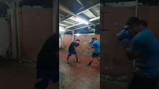 midnight boxing light sparring #boxing #sparring