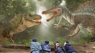 Most REALISTIC T-Rex chase All Part | Jurassic Park Fan Made Short Film | Find Dinosaur Egg Movie