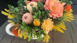 Fall bouquets.  Осенние букеты.