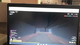 Glitch in a new map in krunker.io