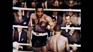 Sonny Liston Vs Bert Whitehurst II (24.10.1958) - Full Fight Colorized Best Quality