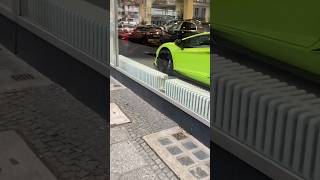 Supercar dealership in heart of berlin! Who you count how much HP was in this heaven? #supercars