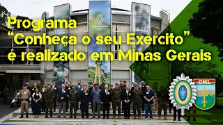 Saiba como foi o "Programa Conheça o seu Exército" em Belo Horizonte, Minas Gerais