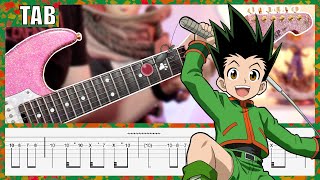 [TAB] Hunter x Hunter - Departure Cover | Guitar Tab | Lesson | Tutorial