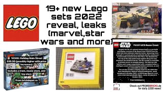 19+ new Lego sets 2022 reveal, leaks (marvel, star wars and more)