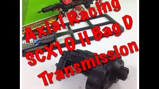 Axial Racing SCX10 II Bag D Transmission - SCX10 II Build Series