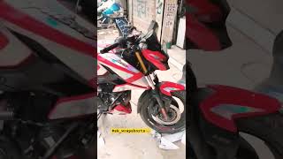 Pulsar AS 160 full modified 😈🔥. _____#sk_wrapshorts #_______full_support #_________about_this_son