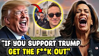 Kamala LOSES IT & CALLS The POLICE On A Trump SUPPORTER At Her RALLY After ONLY 60 People SHOWED UP