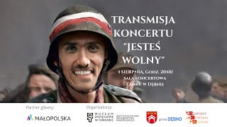 Koncert "Jesteś wolny" Zamek w Dębnie, 77 rocznica wybuchu Powstania Warszawskiego, 1 sierpnia 2021