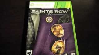 Saints Row 4 Unboxing (xbox)