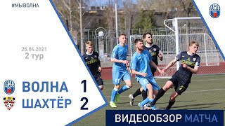 ⚽ Первая лига 2021 2 тур| «Волна-Пинск» 1 : 2 «Шахтёр-Петриков»